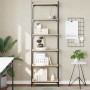 Bookcase with 6 shelves engineered wood Sonoma oak 60x30x188 cm by , Bookcases and shelves - Ref: Foro24-837663, Price: 74,25...