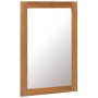 Espejo de madera maciza de roble 50x70 cm de vidaXL, Espejos - Ref: Foro24-247456, Precio: 70,16 €, Descuento: %