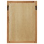 Espejo de madera maciza de roble 50x70 cm de vidaXL, Espejos - Ref: Foro24-247456, Precio: 70,16 €, Descuento: %