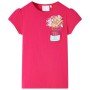 Camiseta infantil rosa chillón 140 de , Camisetas para niños - Ref: Foro24-11028, Precio: 9,51 €, Descuento: %