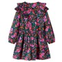 Vestido infantil de manga larga rosa chillón 116 de , Vestidos de niños - Ref: Foro24-14476, Precio: 10,77 €, Descuento: %