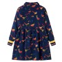 Navy blue long-sleeved children's dress 104 by , Children's dresses - Ref: Foro24-13940, Price: 18,08 €, Discount: %