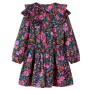 Vestido infantil de manga larga rosa chillón 92 de , Vestidos de niños - Ref: Foro24-14474, Precio: 12,68 €, Descuento: %