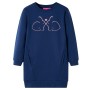 Navy blue children's sweatshirt dress 116 by , Children's dresses - Ref: Foro24-13781, Price: 10,97 €, Discount: %