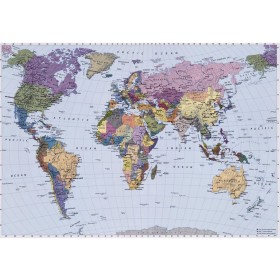 Komar Mural fotográfico World Map 254x184 cm 4-050 de Komar, Papel pintado - Ref: Foro24-422687, Precio: 76,99 €, Descuento: %