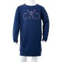 Navy blue children's sweatshirt dress 116 by , Children's dresses - Ref: Foro24-13781, Price: 10,97 €, Discount: %