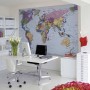 Komar Photo mural World Map 254x184 cm 4-050 by Komar, Painted paper - Ref: Foro24-422687, Price: 76,52 €, Discount: %