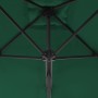 Garden umbrella with steel pole 250x250 cm green by vidaXL, Umbrellas - Ref: Foro24-44881, Price: 127,24 €, Discount: %