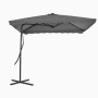 Garden umbrella with steel pole 250x250 cm anthracite by vidaXL, Umbrellas - Ref: Foro24-44883, Price: 115,99 €, Discount: %