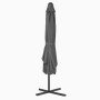 Garden umbrella with steel pole 250x250 cm anthracite by vidaXL, Umbrellas - Ref: Foro24-44883, Price: 115,71 €, Discount: %