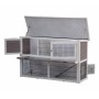 @Pet Bigfoot hutch white wood 137x50x85 cm 26024 by @Pet, Cages and habitats for small animals - Ref: Foro24-423372, Price: 2...