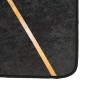 Black and gold non-slip washable rug 190x300 cm by , Rugs - Ref: Foro24-136619, Price: 99,99 €, Discount: %