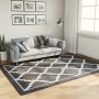 Black and white non-slip washable rug 160x230 cm by , Rugs - Ref: Foro24-136606, Price: 58,16 €, Discount: %