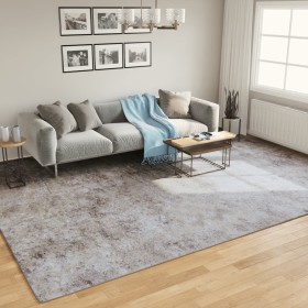 Gray non-slip washable rug 400x300 cm by , Rugs - Ref: Foro24-136633, Price: 181,67 €, Discount: %