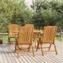 5-piece garden dining set solid teak wood by , Garden sets - Ref: Foro24-3154915, Price: 712,77 €, Discount: %