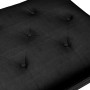 Black velvet bench 80x40x49 cm by , Banks - Ref: Foro24-344449, Price: 56,40 €, Discount: %