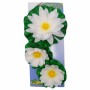 Ubbink Set of decorative water lilies 3 pieces white by Ubbink, Lawn Ornaments and Garden Sculptures - Ref: Foro24-423543, Pr...