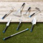 HI 8-teiliges Gartengeräte-Set aus silbernem Metall von HI, Gartenwerkzeuge - Ref: Foro24-423928, Preis: 33,77 €, Rabatt: %