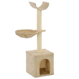 Katzenkratzbaum mit Sisalstamm 105 cm beige von vidaXL, Katzenmöbel - Ref: Foro24-170625, Preis: 31,99 €, Rabatt: %