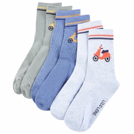 Calcetines infantiles 5 pares EU 23-26 de , Calcetines y medias para niños - Ref: Foro24-14702, Precio: 10,49 €, Descuento: %