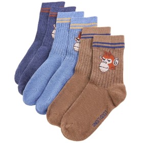 Kindersocken 5 Paar EU 23-26 von , Socken und Strumpfhosen für Kinder - Ref: Foro24-14740, Preis: 10,49 €, Rabatt: %