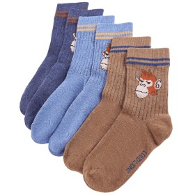 Kindersocken 5 Paar EU 30-34 von , Socken und Strumpfhosen für Kinder - Ref: Foro24-14742, Preis: 8,99 €, Rabatt: %