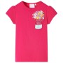 Bright pink children's t-shirt 116 by , Kids T-shirts - Ref: Foro24-11026, Price: 8,08 €, Discount: %