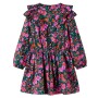 Bright pink long-sleeved children's dress 140 by , Children's dresses - Ref: Foro24-14478, Price: 14,58 €, Discount: %