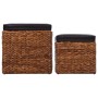 Brown Seagrass 2 Piece Ottoman Set by vidaXL, Ottomans - Ref: Foro24-246110, Price: 106,99 €, Discount: %