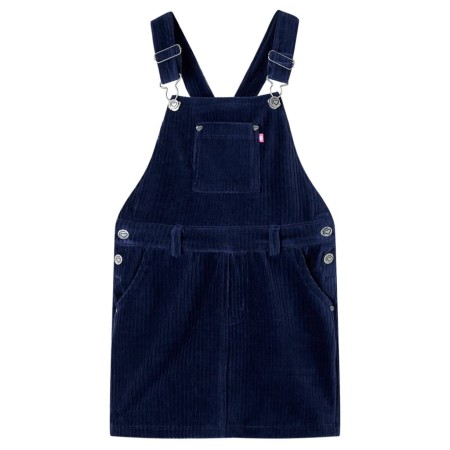 Vestido infantil pana azul marino 104 de , Vestidos de niños - Ref: Foro24-13905, Precio: 13,14 €, Descuento: %