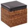 Brown Seagrass 2 Piece Ottoman Set by vidaXL, Ottomans - Ref: Foro24-246110, Price: 106,99 €, Discount: %