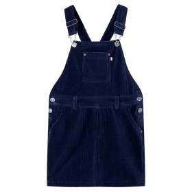 Vestido infantil pana azul marino 128 de , Vestidos de niños - Ref: Foro24-13907, Precio: 13,14 €, Descuento: %