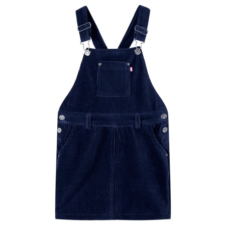 Navy blue corduroy children's dress 128 by , Children's dresses - Ref: Foro24-13907, Price: 13,14 €, Discount: %