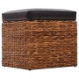 Brown Seagrass 2 Piece Ottoman Set by vidaXL, Ottomans - Ref: Foro24-246110, Price: 106,99 €, Discount: %