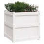 Outdoor planters 2 units solid white pine wood by , Pots and planters - Ref: Foro24-837427, Price: 140,93 €, Discount: %