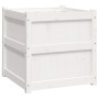 Outdoor planters 2 units solid white pine wood by , Pots and planters - Ref: Foro24-837427, Price: 140,93 €, Discount: %