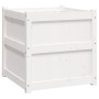 Outdoor planters 2 units solid white pine wood by , Pots and planters - Ref: Foro24-837427, Price: 140,93 €, Discount: %