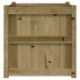 Outdoor planters 2 units impregnated pine wood by , Pots and planters - Ref: Foro24-837433, Price: 128,20 €, Discount: %