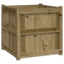 Outdoor planters 2 units impregnated pine wood by , Pots and planters - Ref: Foro24-837433, Price: 128,20 €, Discount: %