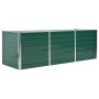 Green galvanized steel garden bed 240x80x77 cm by vidaXL, Pots and planters - Ref: Foro24-44841, Price: 68,45 €, Discount: %