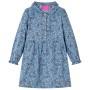 Vestido infantil de manga larga azul petróleo 92 de , Vestidos de niños - Ref: Foro24-14349, Precio: 12,97 €, Descuento: %