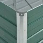Gartenbeet aus grünem feuerverzinktem Stahl 240x80x77 cm von vidaXL, Töpfe und Pflanzgefäße - Ref: Foro24-44841, Preis: 89,59...