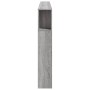 Cabecero LED madera ingeniería gris Sonoma 220x18,5x103,5 cm de , Cabeceros y pies de cama - Ref: Foro24-837377, Precio: 108,...