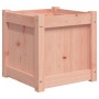 Jardinera madera maciza de abeto Douglas 40x40x40 cm de , Maceteros y jardineras - Ref: Foro24-837410, Precio: 36,14 €, Descu...