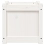 Solid white pine wood planter 40x40x40 cm by , Pots and planters - Ref: Foro24-837406, Price: 40,45 €, Discount: %