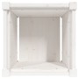 Solid white pine wood planter 40x40x40 cm by , Pots and planters - Ref: Foro24-837406, Price: 40,45 €, Discount: %