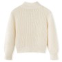 Cárdigan de punto infantil blanco nieve 128 de , Ropa de abrigo para niños - Ref: Foro24-14588, Precio: 13,12 €, Descuento: %