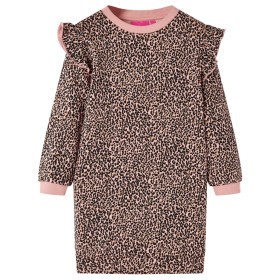 Vestido sudadera infantil rosa medio 116 de , Vestidos de niños - Ref: Foro24-14431, Precio: 13,92 €, Descuento: %