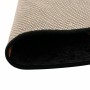 Black and gold non-slip washable rug Ø 120 cm by , Rugs - Ref: Foro24-136620, Price: 33,20 €, Discount: %