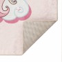 Alfombra niños lavable antideslizante unicornio rosa 160x230 cm de , Alfombras - Ref: Foro24-136622, Precio: 61,96 €, Descuen...